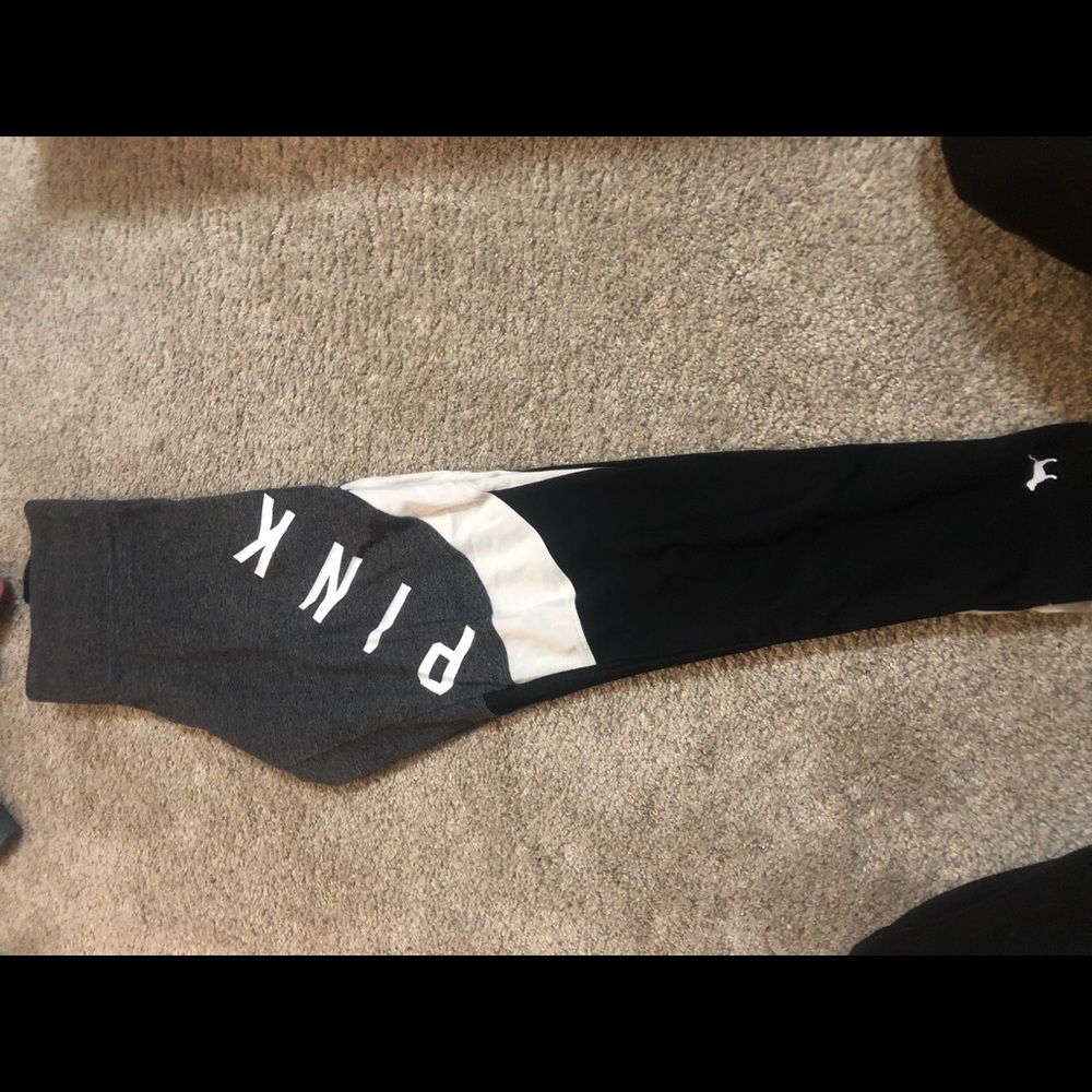 Pink yoga pants